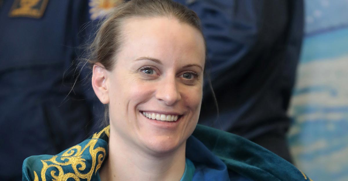 NASA astronaut plans to cast her ballot from space station NASA astronaut plans to cast her ballot from space station