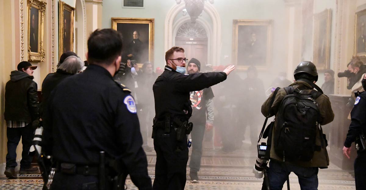 'It's insurrection' Biden says, as Trump supporters storm US Capitol ...