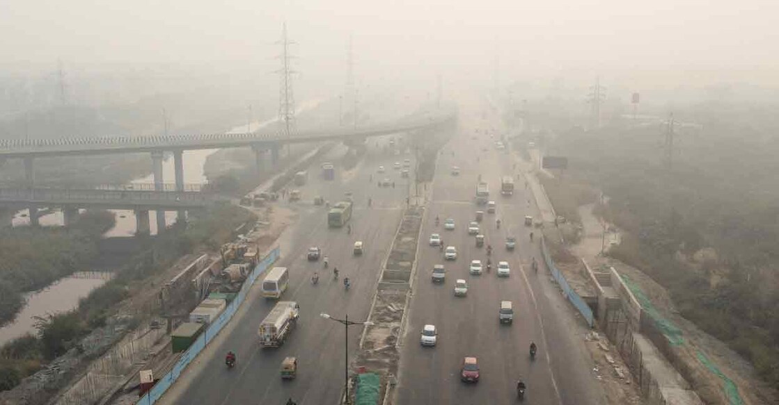 India among 11 'countries of concern' on climate change for US spy agencies Traffic moves along a highway shrouded in smog in New Delhi, India, November 15, 2020. Picture taken with a drone. Reuters/Danish Siddiqui