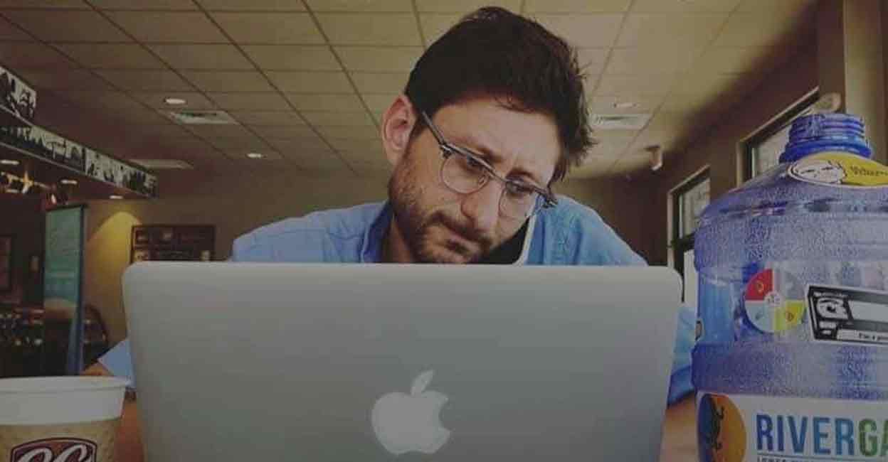 US journalist, Danny Fenster, Managing editor of online magazine Frontier Myanmar, is pictured in an unknown location in this undated handout picture. Photo released by Reuters.