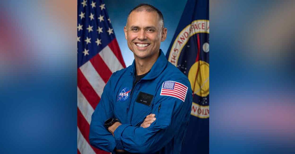 Anil Menon had spent a year in India to study and support polio vaccination. Photo: NASA