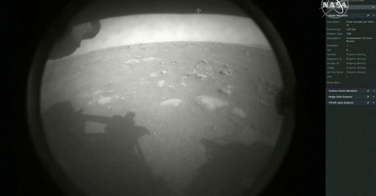 NASA's Perseverance rover images from Mars NASA's Perseverance rover images from Mars