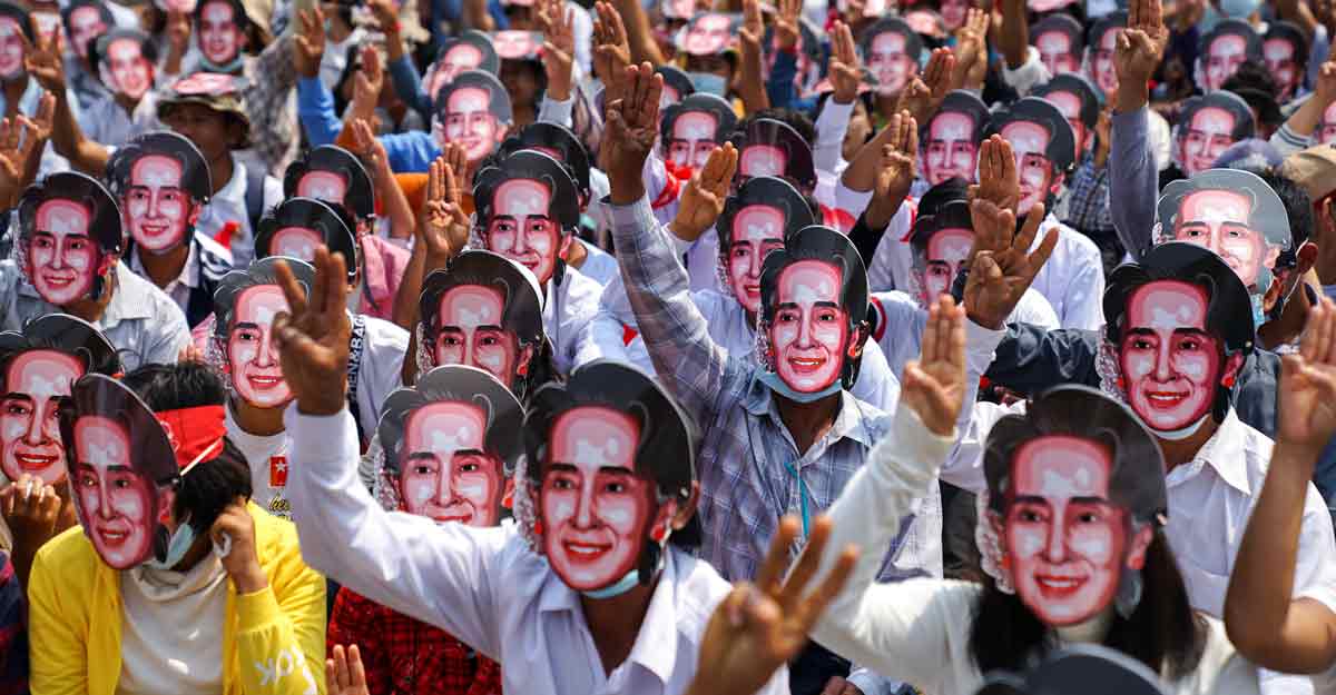 Myanmar protests Myanmar protests