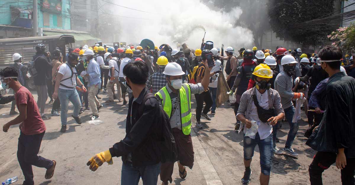 Myanmar protests Myanmar protests