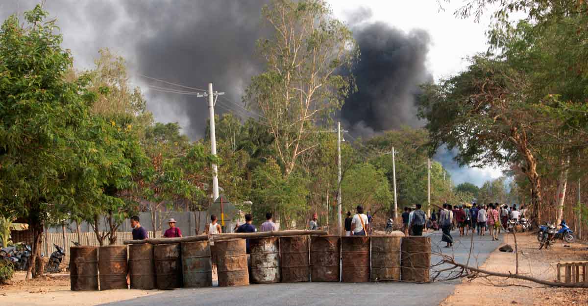 Myanmar security forces with rifle grenades kill over 80 protesters 