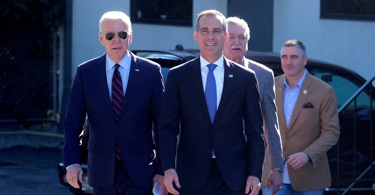 Biden picks Los Angeles Mayor Garcetti to be US ambassador to India