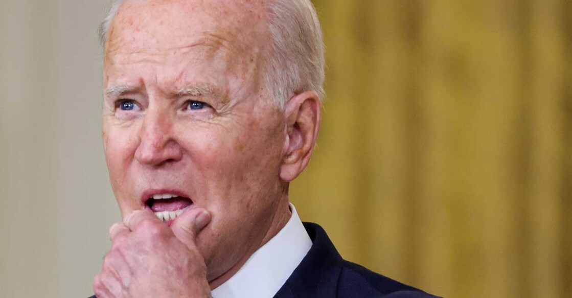 US President Joe Biden discusses his 'Build Back Better' agenda and administration efforts to "lower prescription drug prices," in the East Room at the White House in Washington, U.S., August 12, 2021. Reuters/Evelyn Hockstein/File Photo