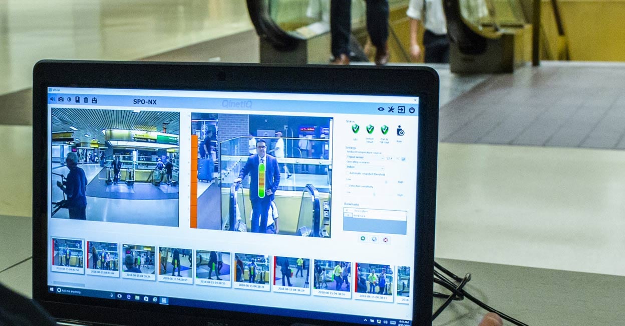 Port Authority Bus Terminal A Port Authority police officer tests new devices designed to detect explosives at the Port Authority Bus Terminal on August 14, 2018 in New York City. Photo: Eduardo Munoz Alvarez/Getty Images/AFP