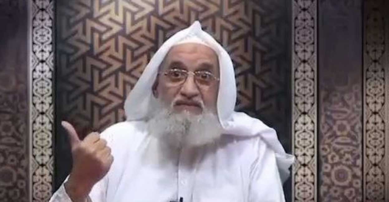 Al Qaeda leader Ayman al-Zawahri 