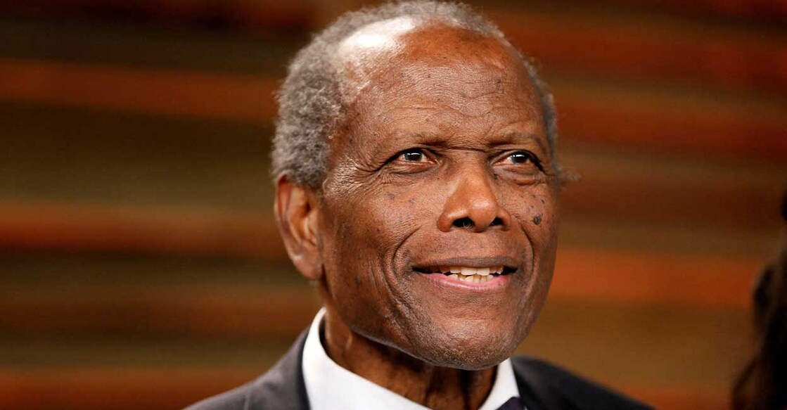 Actor Sidney Poitier arrives at the 2014 Vanity Fair Oscars Party in West Hollywood, California March 2, 2014. Reuters/Danny Moloshok