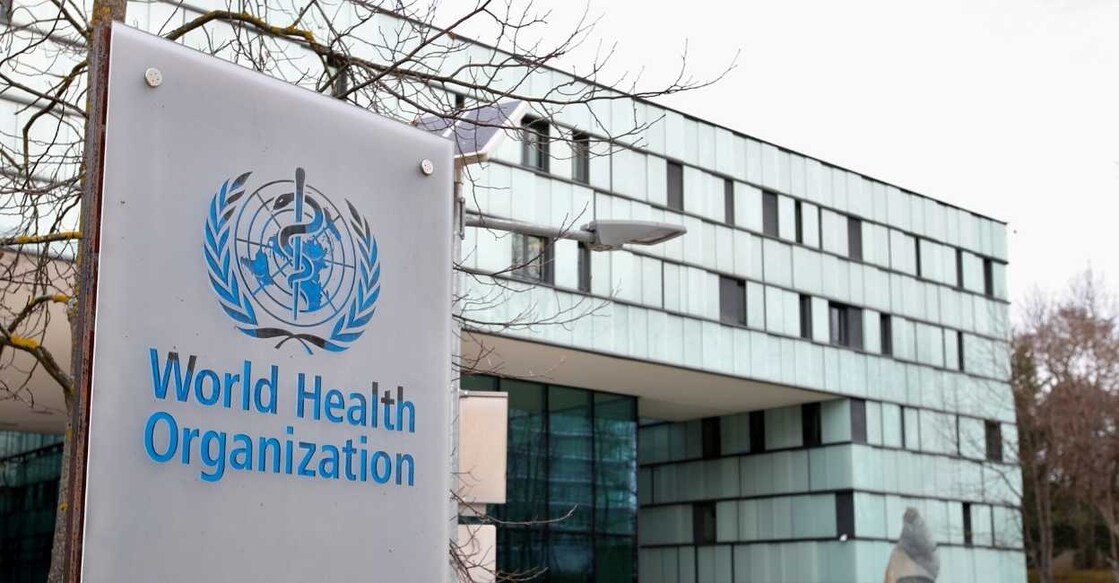 A logo is pictured outside the World Health Organization (WHO) building during an executive board meeting to update on the coronavirus outbreak, in Geneva, Switzerland, February 6, 2020. File Photo: Reuters/Denis Balibouse
