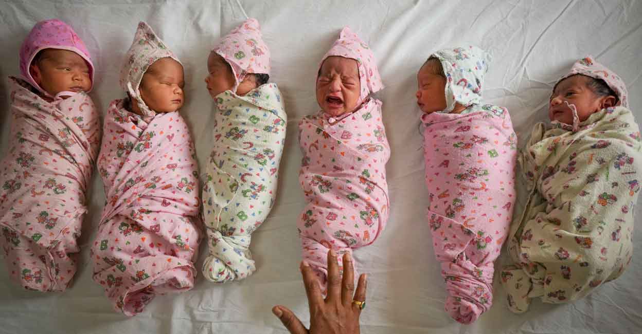 Babies Newborns at Bai Jerbai Wadia Hospital for Children in Mumbai, Monday, Nov. 14, 2022. Photo: PTI