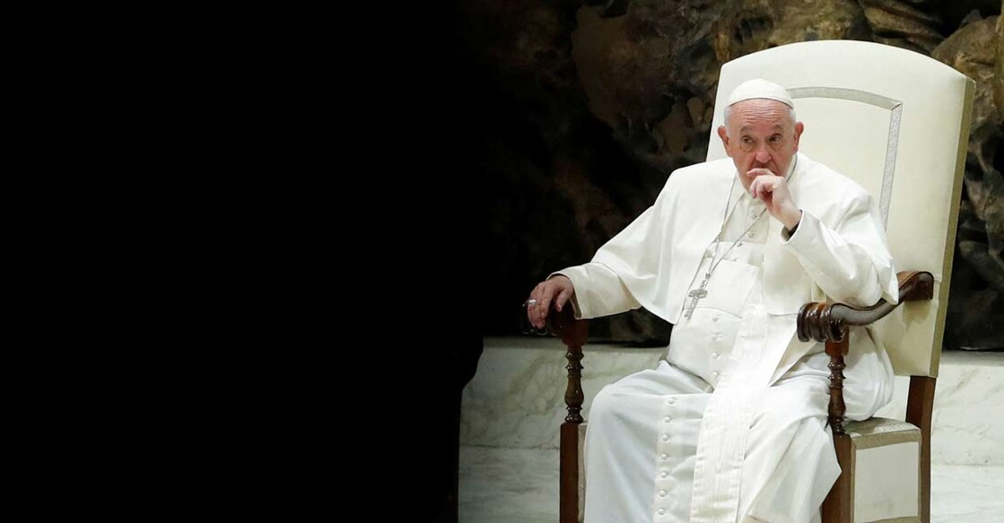 A file photo of Pope Francis in Vatican. Photo: Reuters