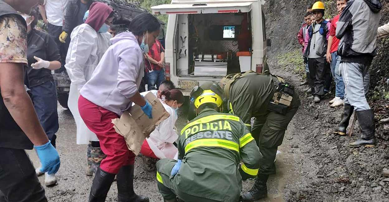 COLOMBIA-LANDSLIDE COLOMBIA-LANDSLIDE
