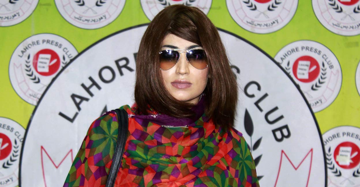 Fouzia Azeem, better known as Qandeel Baloch. File Photo: AFP