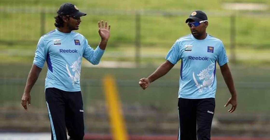 Kumar Sangakkara and Mahela Jayawardene. File photo: Reuters