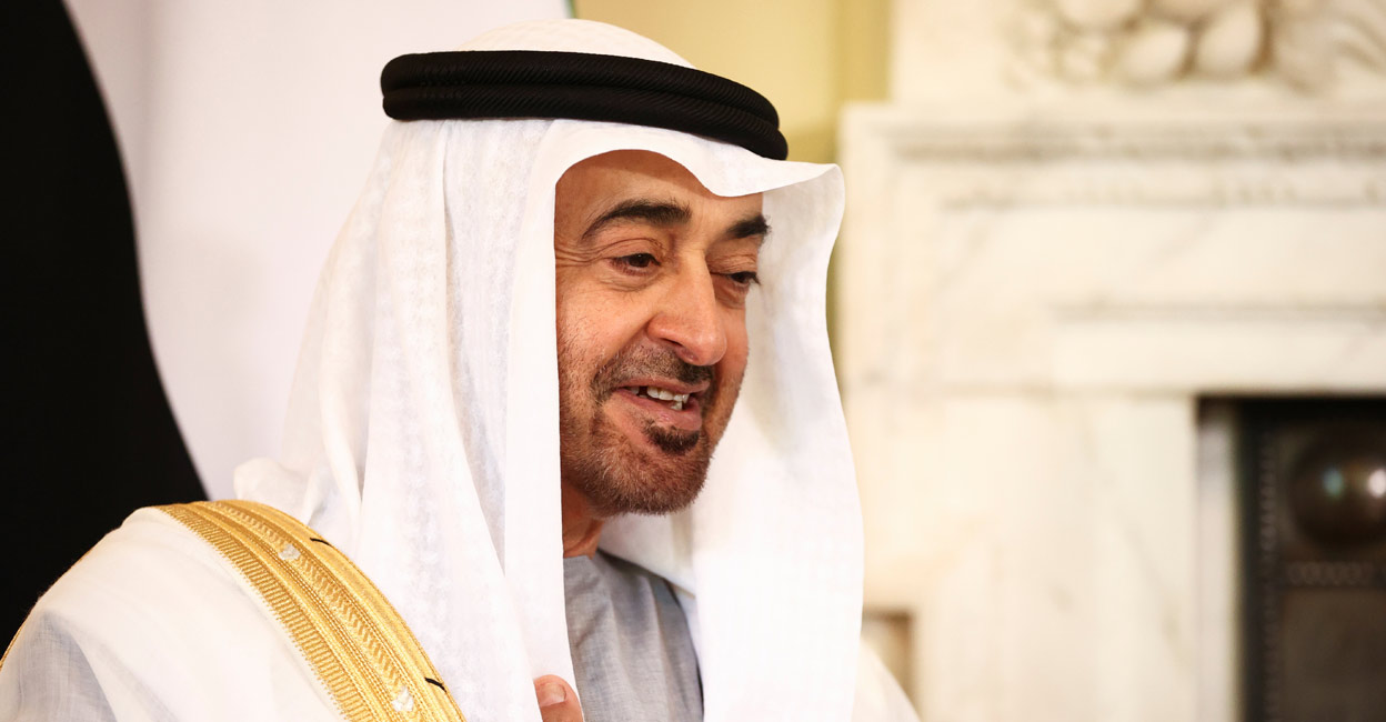 BRITAIN-ABU-DHABI Abu Dhabi's Crown Prince Sheikh Mohammed bin Zayed al-Nahyan. File Photo: Reuters//Hannah McKay