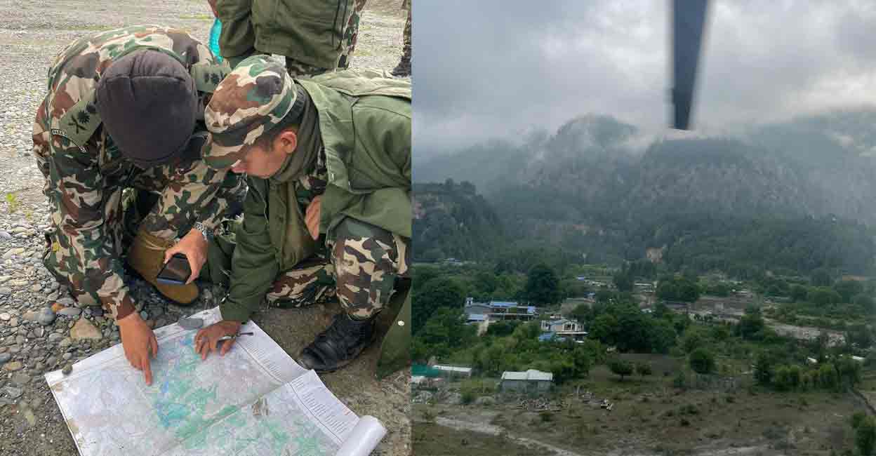 Nepal Nepal Army has physically located site of crashed aircraft. Photo courtesy: ANI