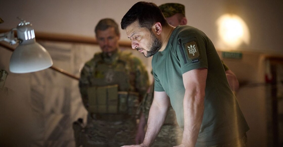 Ukraine President Volodymyr Zelenskyy