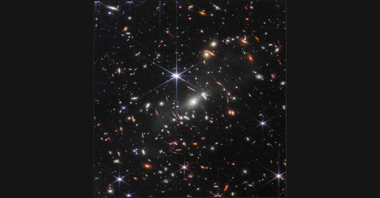 SPACE-EXPLORATION-TELESCOPE The first full-color image from NASA's James Webb Space Telescope, a revolutionary apparatus designed to peer through the cosmos to the dawn of the universe, shows the galaxy cluster SMACS 0723, known as Webb’s First Deep Field, in a composite made from images at different wavelengths taken with a Near-Infrared Camera and released July 11, 2022. NASA, ESA, CSA, STScI, Webb ERO Production Team/Handout via REUTERS