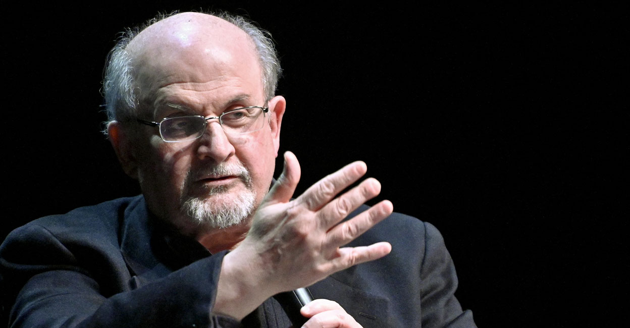Salman Rushdie. File photo: AFP