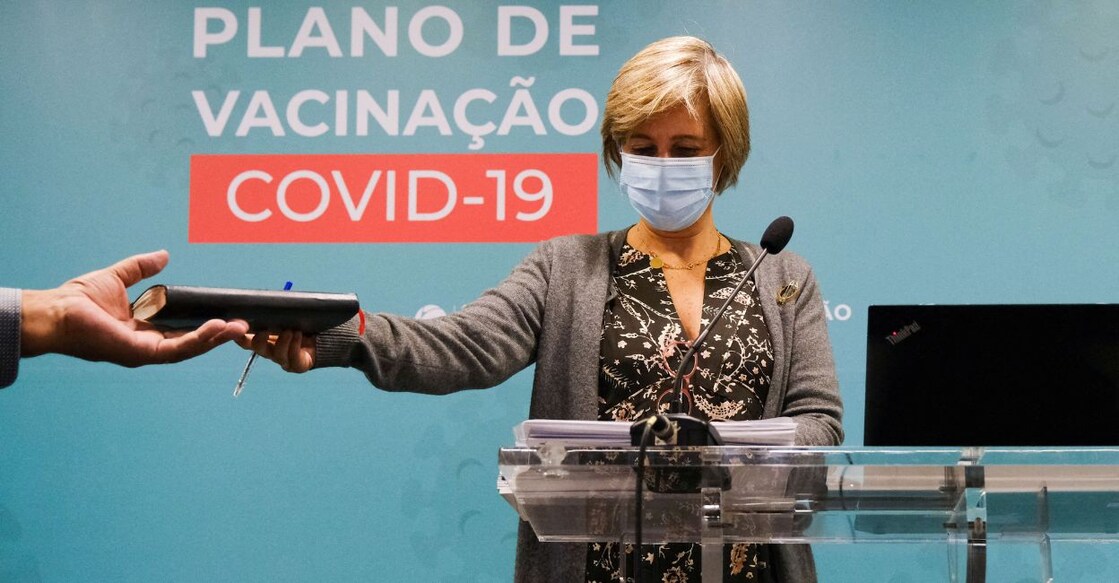 Portugal's Health Minister Marta Temido. Photo: REUTERS/Pedro Nunes