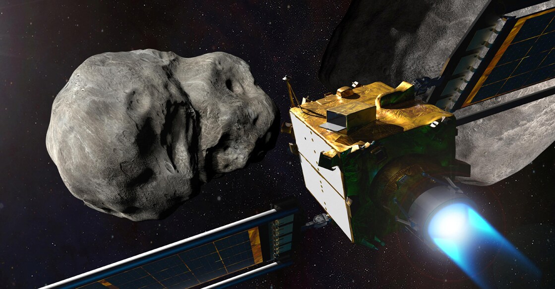 NASA's Double Asteroid Redirection Test (DART) spacecraft prior to impact at the Didymos binary asteroid system showed in this undated illustration handout. Photo: NASA/Johns Hopkins/Handout via REUTERS