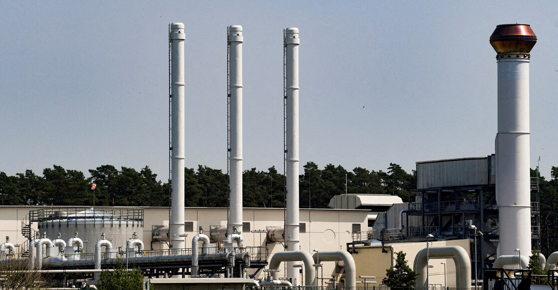 Pipes at the landfall facilities of the 'Nord Stream 1' gas pipeline in Lubmin, Germany, July 21, 2022. File Photo: REUTERS/Annegret Hilse