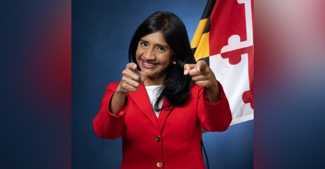 Aruna Miller. Photo: Twitter/ @arunamiller