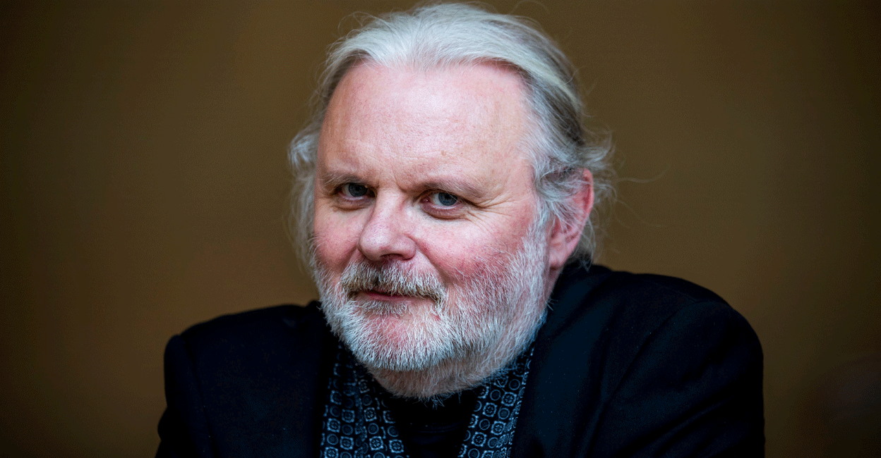 NOBEL-PRIZE-LITERATURE Jon Fosse poses, in Oslo, Norway on September 6, 2019. Photo: Reuters/NTB/Hakon Mosvold Larsenvia