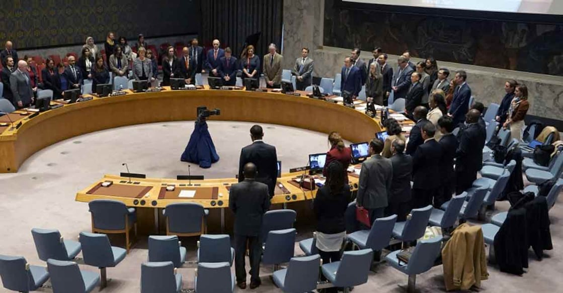 The resolution was adopted with 12 votes in favour, none against and three abstentions from Russia, the United Kingdom and the United States