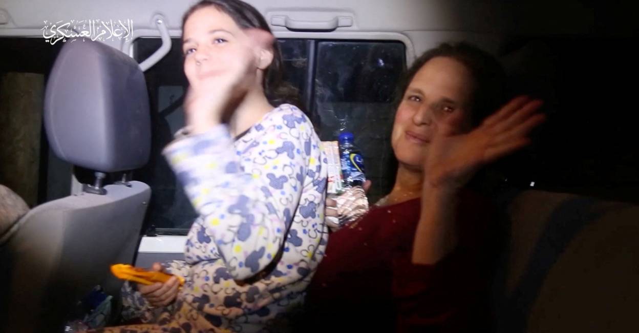 hostages-released-from-gaza hostages-released-from-gaza