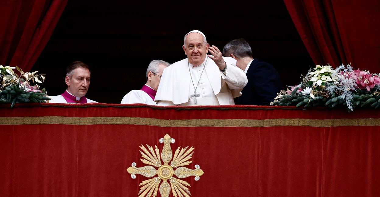 Pope Calls For End To Gaza War As World Celebrates Christmas | World ...