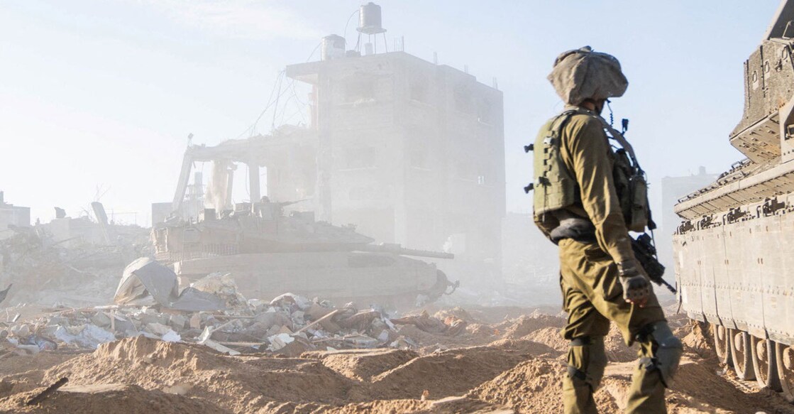 An Israeli soldier operates in the Gaza Strip amid the ongoing conflict between Israel and the Palestinian Islamist group Hamas. Photo: Reuters