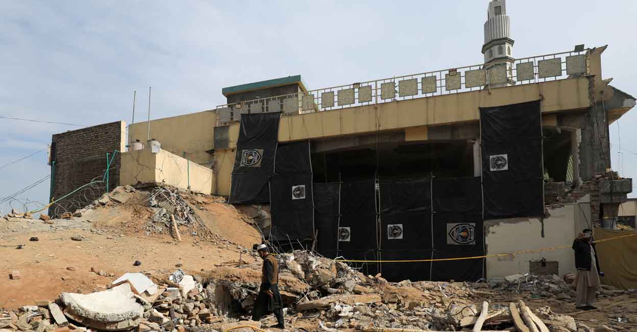 The bomber behind Monday's attack had been identified as a member of a militant network, Moazzam Jah Ansari. Photo: Reuters. 