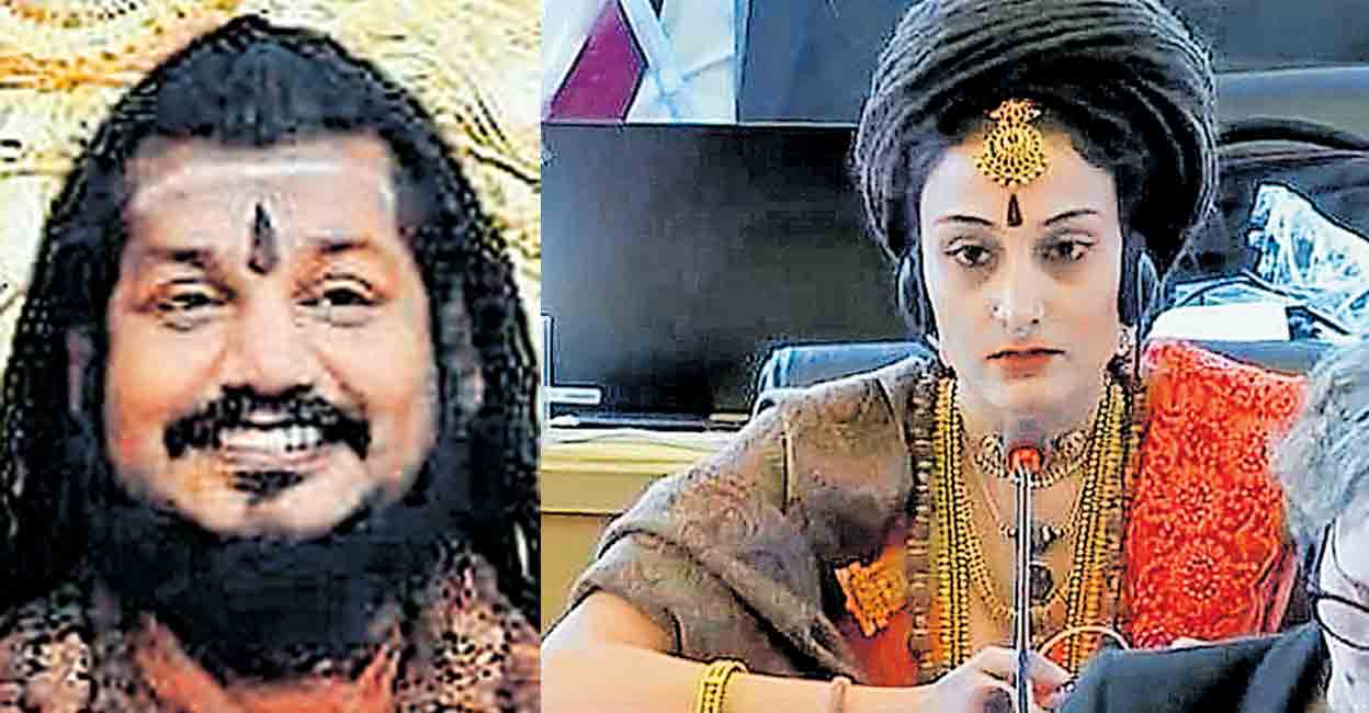 nityananda-and-ma-vijayapriya (1) നിത്യാനന്ദ (2) മാ വിജയപ്രിയ നിത്യാനന്ദ യുഎൻ സമിതി യോഗത്തിൽ പങ്കെടുക്കുന്നു.