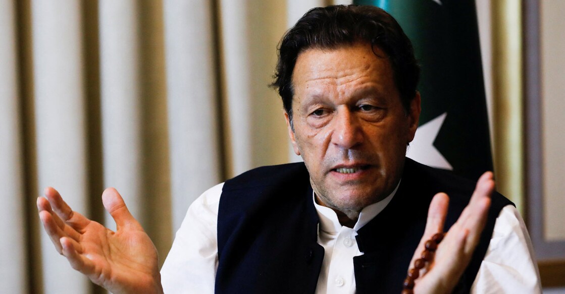 Former Pakistani Prime Minister Imran Khan. Photo: Reuters/Akhtar Soomro