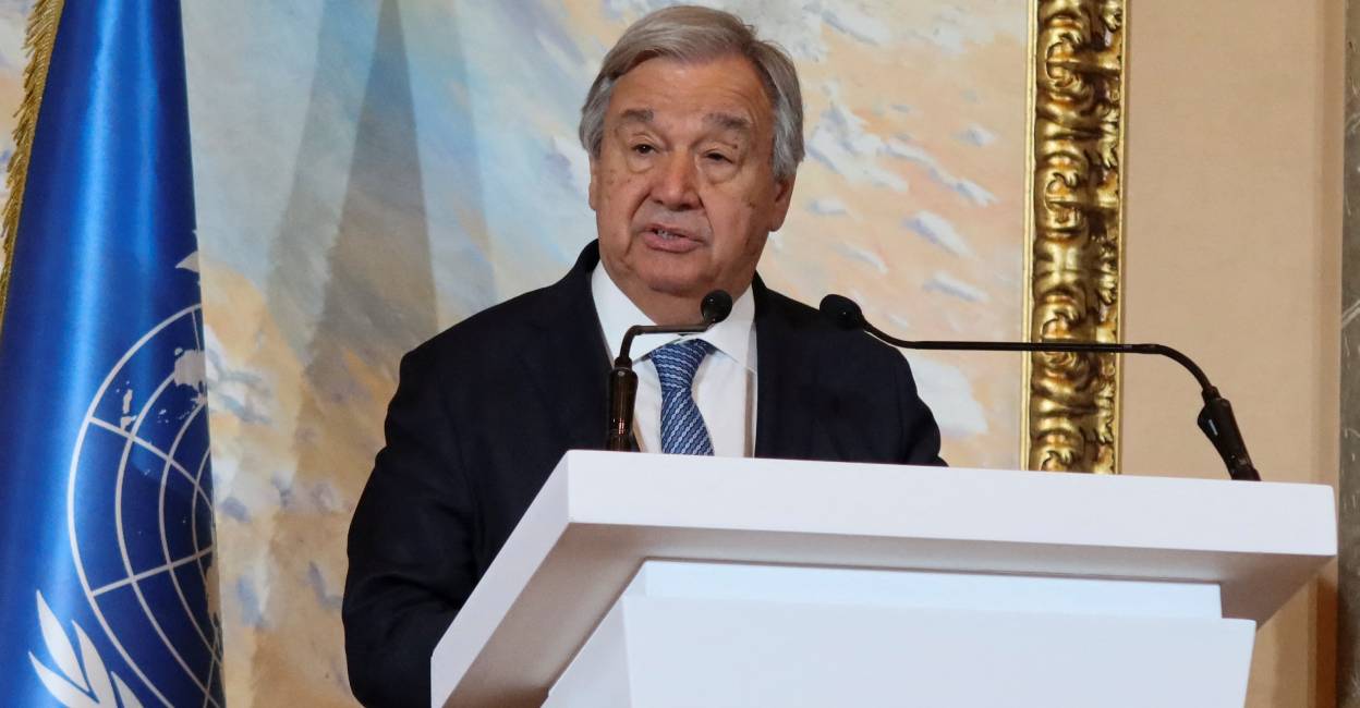 un chief antonio guetters United Nations Secretary General, Antonio Guterres. Photo: Reuters