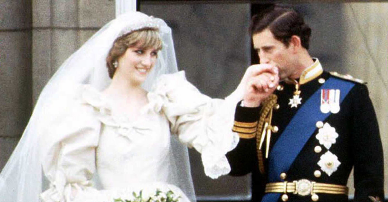 This file picture taken 29 July 1981 shows Prince Charles and Diana the Princess of Wales on the balcony of Buckingham Palace on their wedding day. File photo: AFP