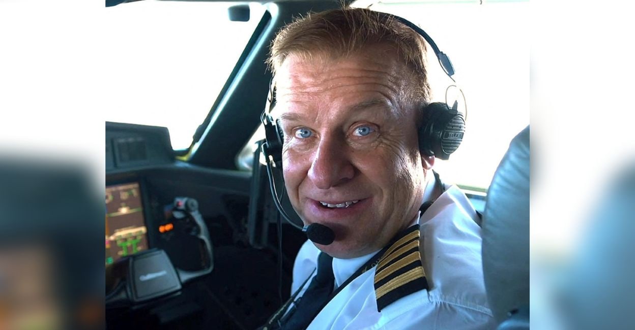 titaniic-submersible-1 British billionaire Hamish Harding, who is said to be among the passengers onboard the submarine that went missing on a trip to the Titanic wreckage is seen in this handout picture taken on the flight, in July 2019. Photo: Jannicke Mikkelsen/Reuters