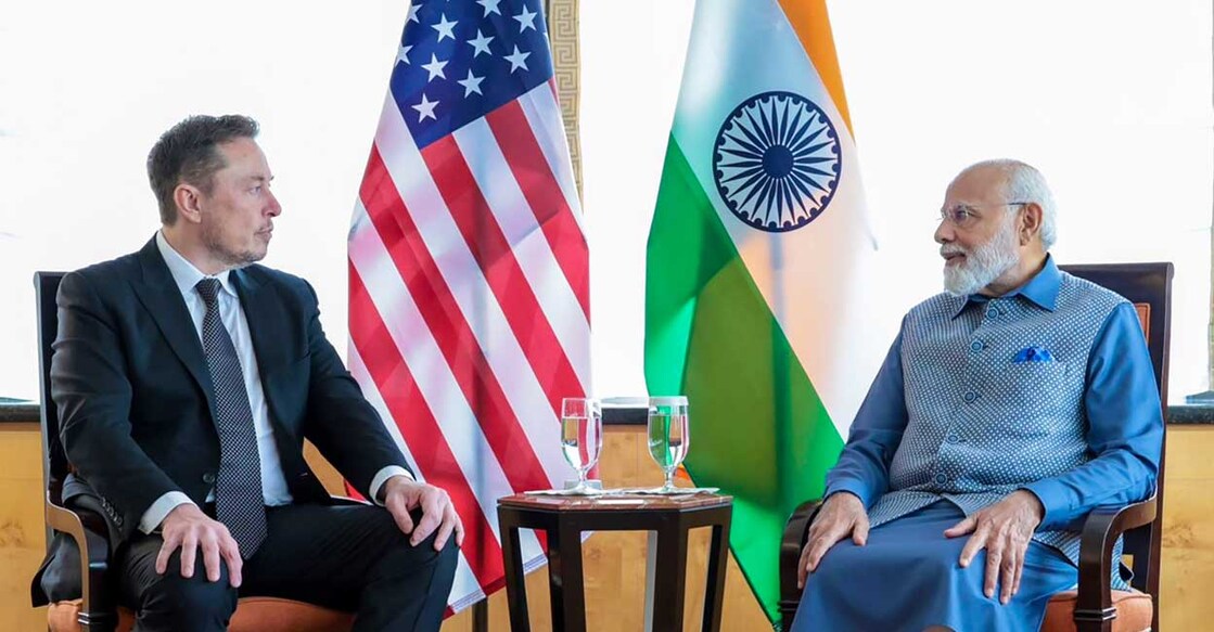 Musk told reporters after meeting Modi that Twitter, the social media giant he owns, does not have a choice but to follow the local government. Photo: PTI
