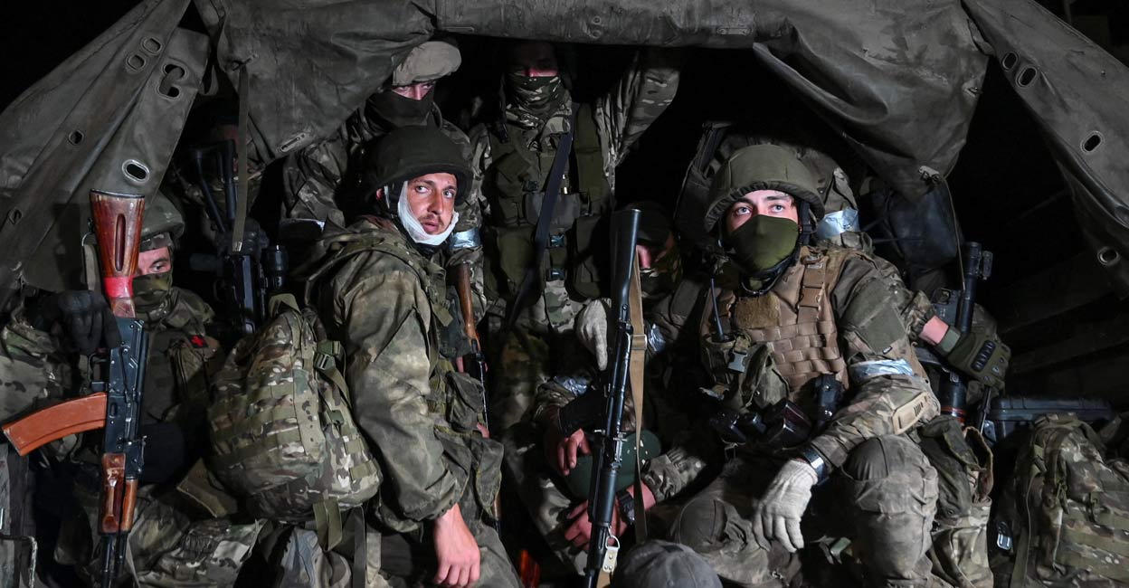 Ending their short-lived mutiny, fighters of the Wagner group began heading back to their bases late on Saturday in return for guarantees for their safety. Photo: Reuters
