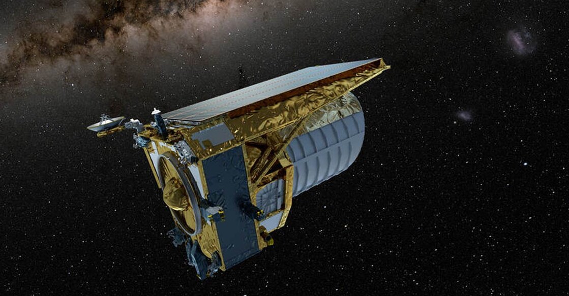 euclid_esa It will take a month to get there and another two months before it starts its ambitious six-year survey this fall. Photo: IANS