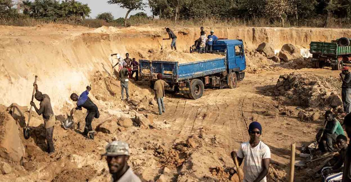 In 2019, demand for sand reached 50 billion tonnes per year. Photo: AFP