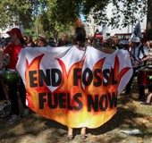 Climate activists across globe protest to end use of fossil fuels