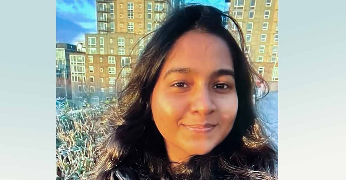 Indian student Jaahnavi Kandula who died after being struck by a speeding police patrol car in Seattle. Photo: PTI