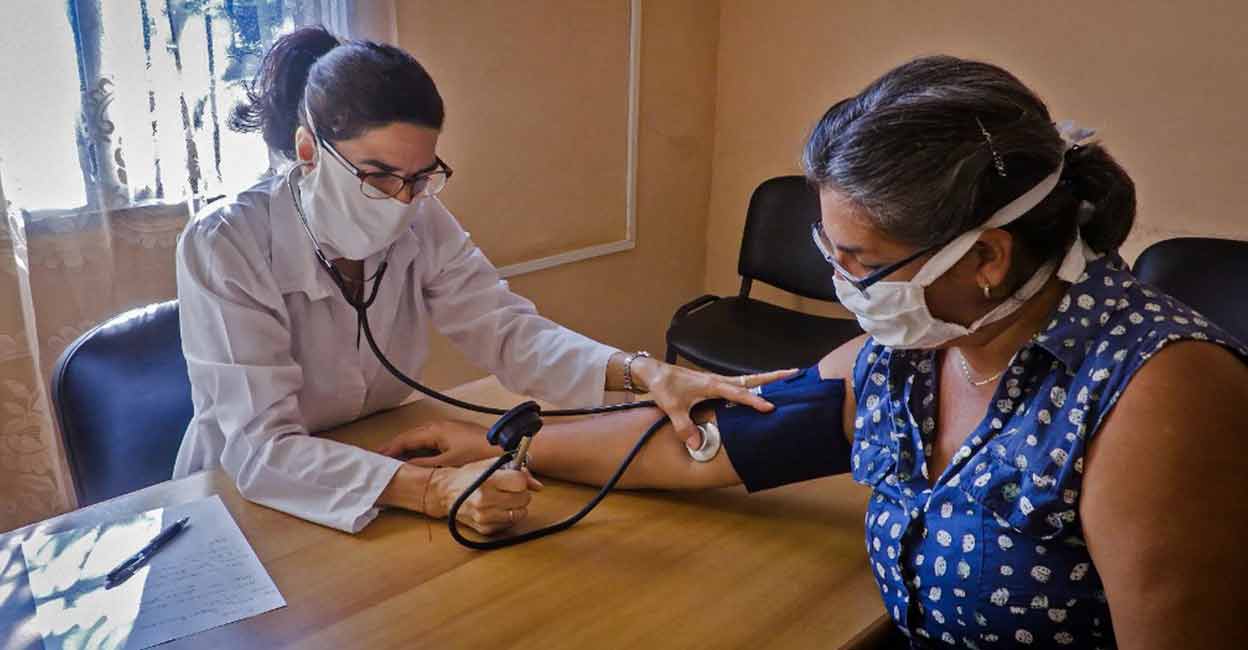 The report estimates that 31 per cent of India’s population are living with the condition currently. Photo: AFP