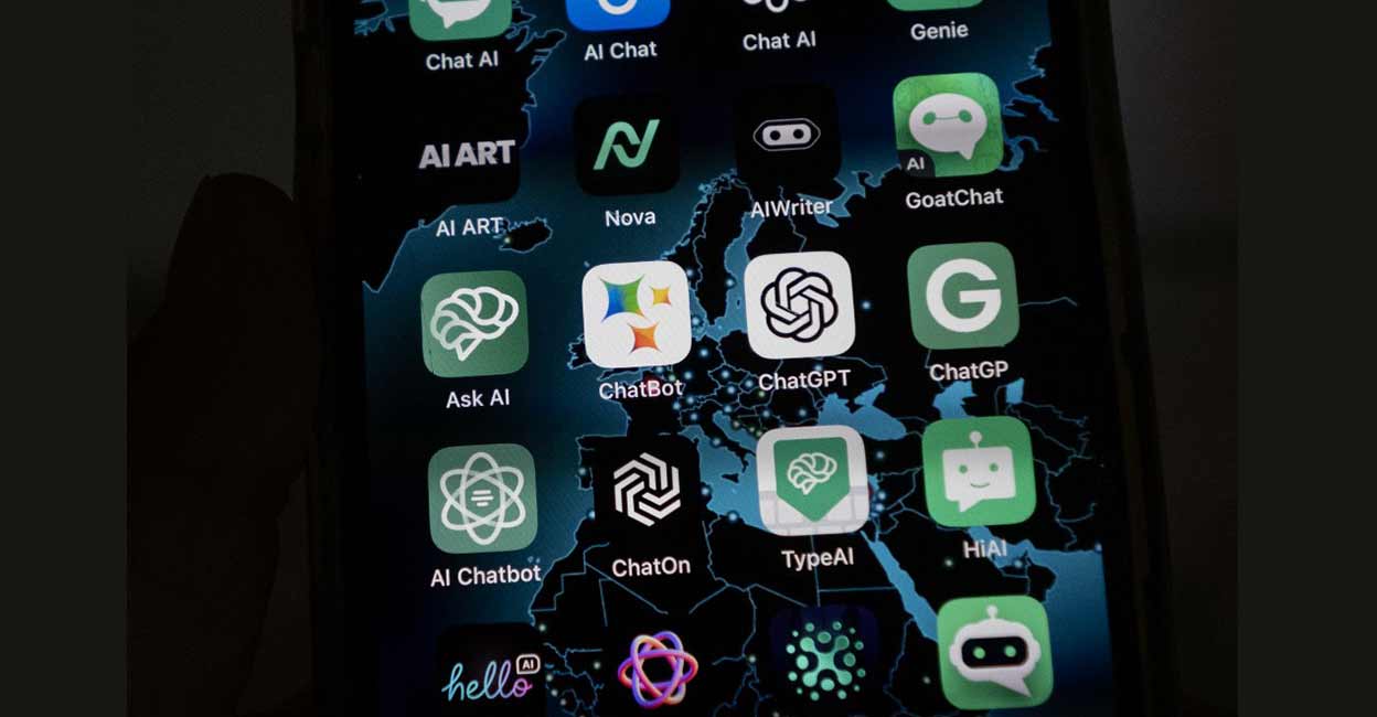 GenAI tools, such as ChatGPT, can produce automated text, images, videos, music and software code. Photo: AFP
