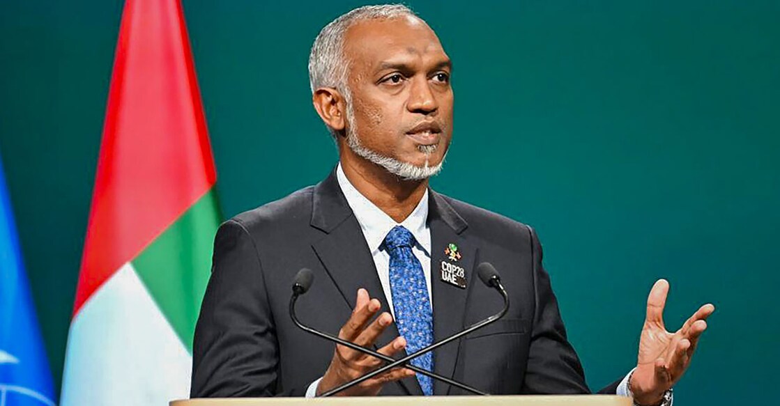Maldives President Mohamed Muizzu. File photo: PTI