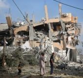 Israeli strikes across Gaza Strip kill 65 Palestinians